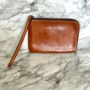 Patricia Nash | Casini Wristlet leather zip around wristlet